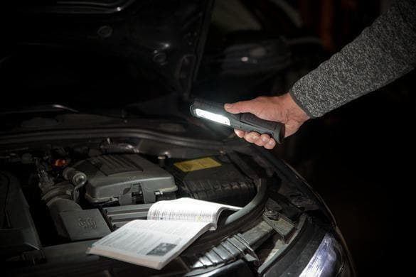 Akku LED Handleuchte HL 700 A - MELTEC GmbH