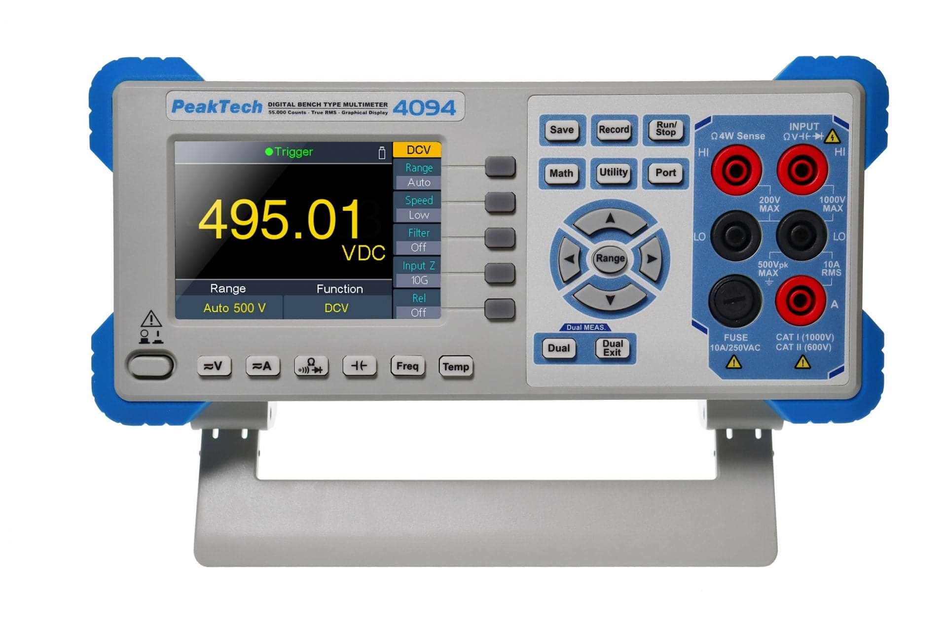 P 4094 - Grafisches Tischmultimeter ~ 55.000 Counts ~ mit TFT & RS-232 Schnittstelle - MELTEC GmbH