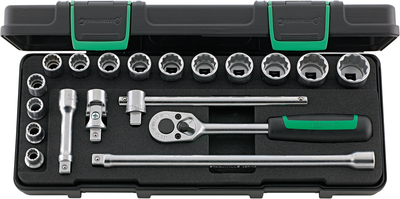 Steckschlüssel-Garnitur 3/8