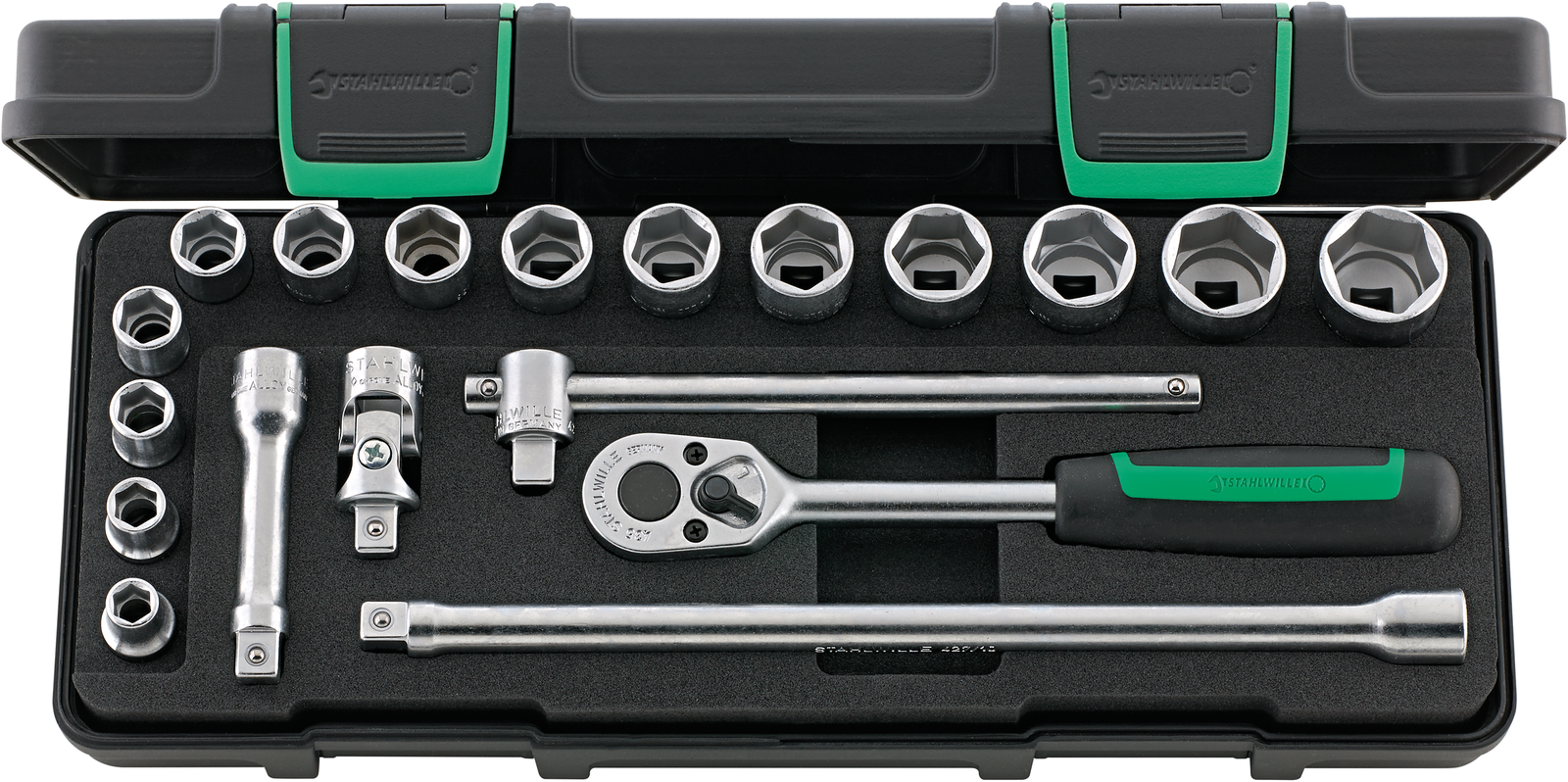 Steckschlüssel-Garnitur 3/8