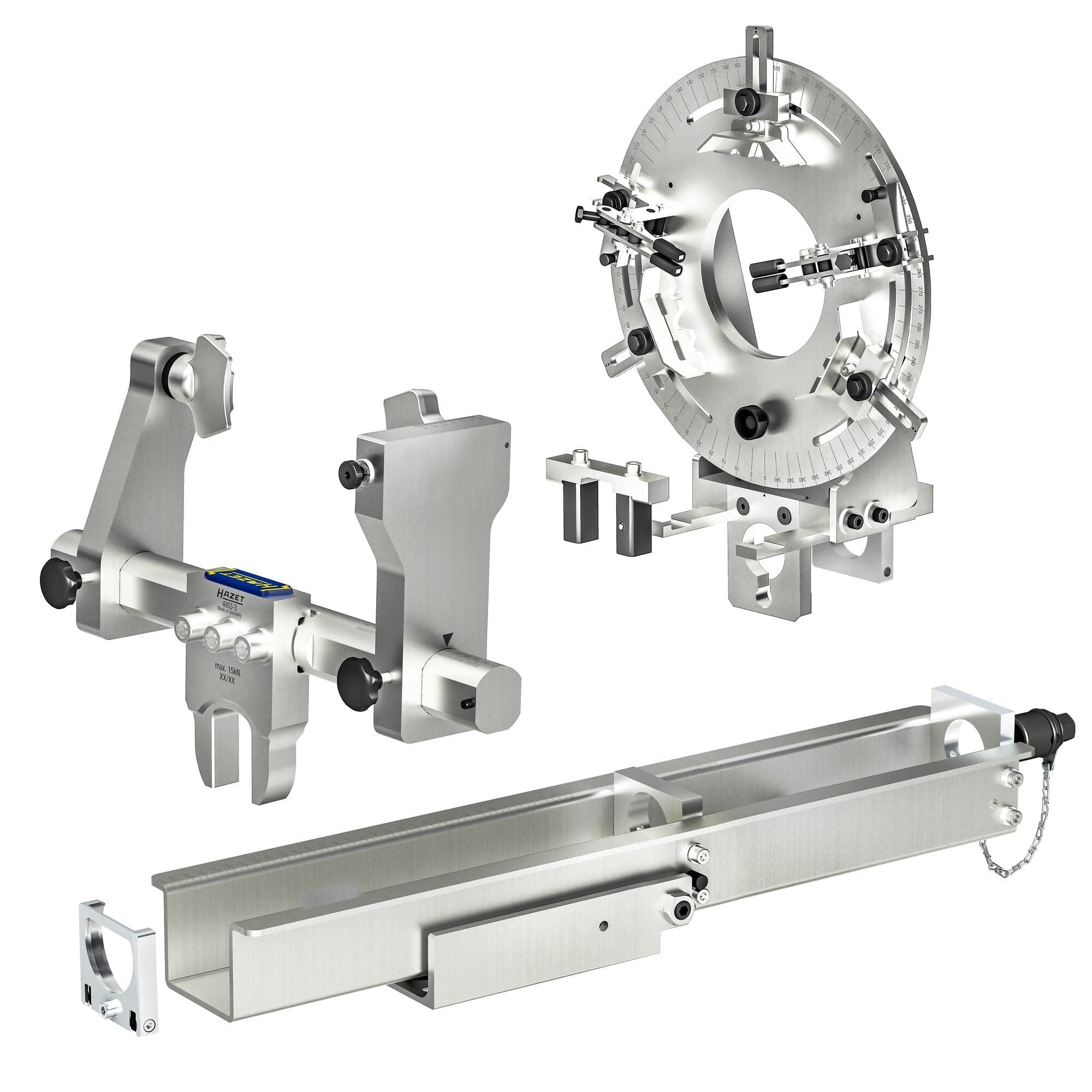 Stationärer Universal Federspanner Satz ∙ 3-teiligAnzahl Werkzeuge: 3 - MELTEC GmbH