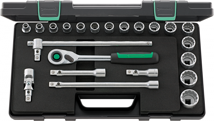 Steckschlüssel-Garnitur 1/2