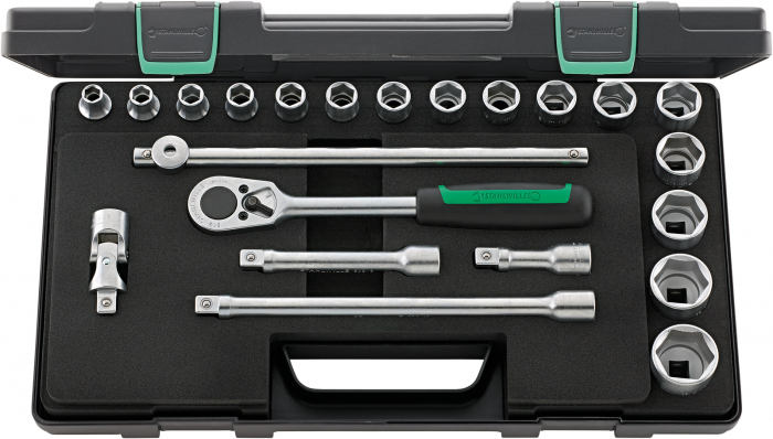 Steckschlüssel-Garnitur 1/2