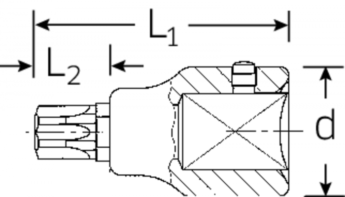 Schraubendrehereinsatz Nr. 59TX - MELTEC GmbH