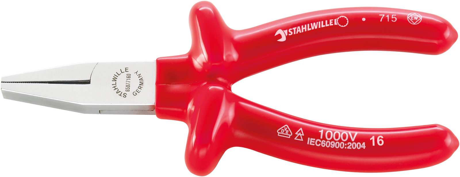 VDE-Flachzangen, kurz Nr. 6507 VDE - MELTEC GmbH