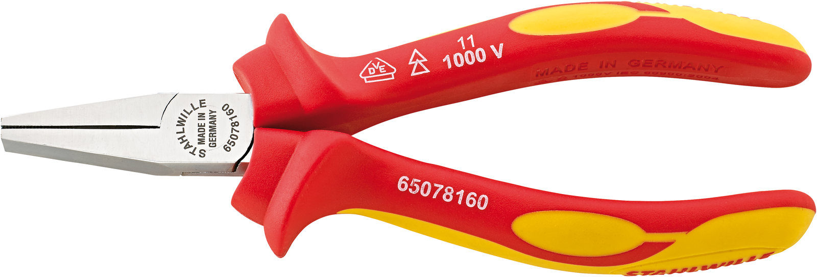 VDE-Flachzangen, kurz Nr. 6507 VDE - MELTEC GmbH