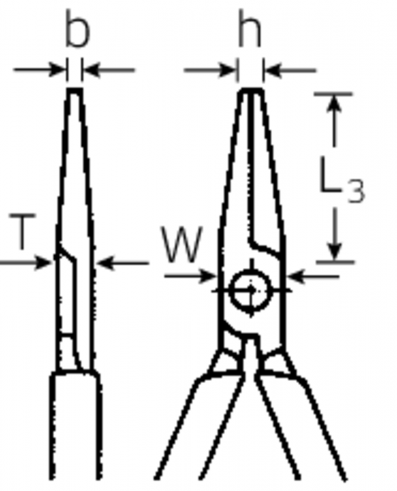 Mechaniker-Flachzange Nr.6516 - MELTEC GmbH