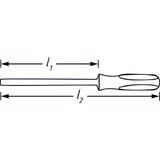 Schraubendreher j Schlitz Profil ∙ 1.6 x 10 mm - MELTEC GmbH