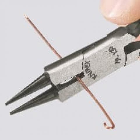 Rundzange mit Schneide (Schmuckbiegezange) 19 01 130 - MELTEC GmbH