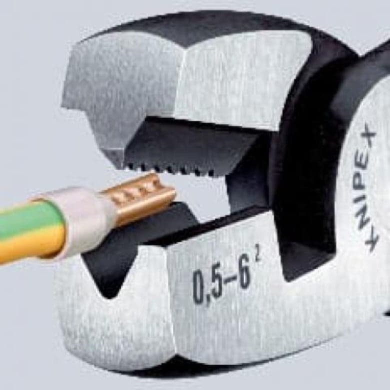 Crimpzange für Aderendhülsen Mit Fronteinführung 97 81 180 - MELTEC GmbH