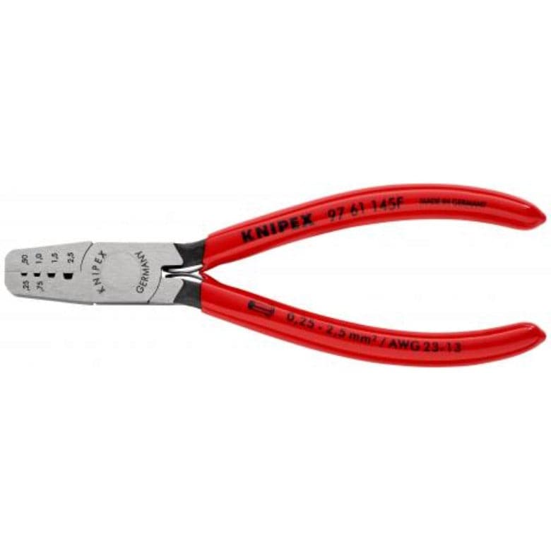 Crimpzange für Aderendhülsen 97 61 145 F - MELTEC GmbH