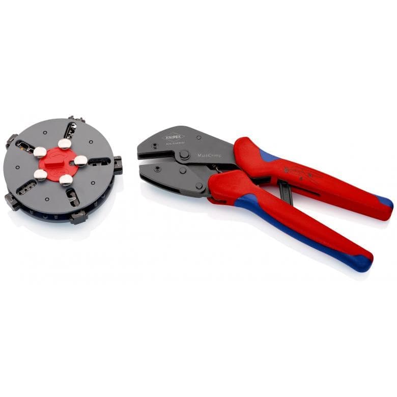 KNIPEX MultiCrimp® Crimpzange mit Wechselmagazin 97 33 02 - MELTEC GmbH