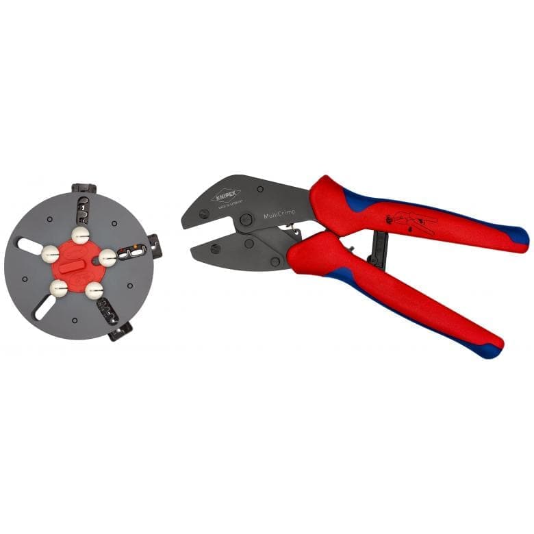 KNIPEX MultiCrimp® Crimpzange mit Wechselmagazin 97 33 01 - MELTEC GmbH