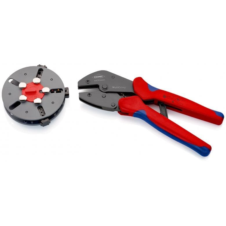 KNIPEX MultiCrimp® Crimpzange mit Wechselmagazin 97 33 01 - MELTEC GmbH