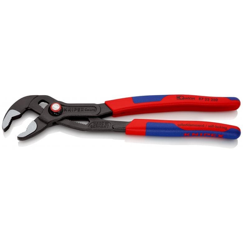 KNIPEX Cobra® QuickSet Hightech-Wasserpumpenzange 87 22 250 - MELTEC GmbH