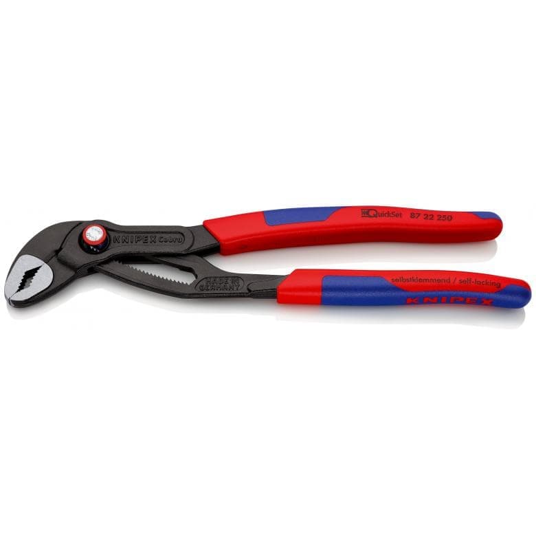 KNIPEX Cobra® QuickSet Hightech-Wasserpumpenzange 87 22 250 - MELTEC GmbH