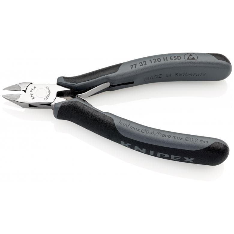 Elektronik-Seitenschneider mit eingesetzter Hartmetallschneide ESD 77 32 120 H ESD - MELTEC GmbH