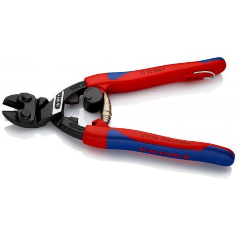 KNIPEX CoBolt® Kompakt-Bolzenschneider 71 22 200 T - MELTEC GmbH