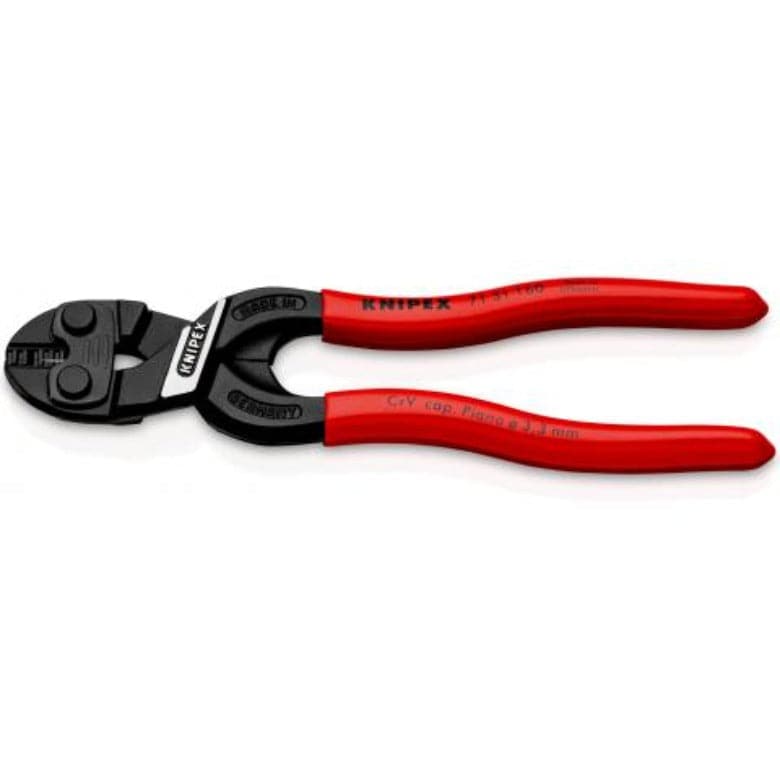 KNIPEX CoBolt® S Kom­pakt-Bol­zen­schnei­der Mit Schneid­aus­spa­rung 71 31 160 - MELTEC GmbH
