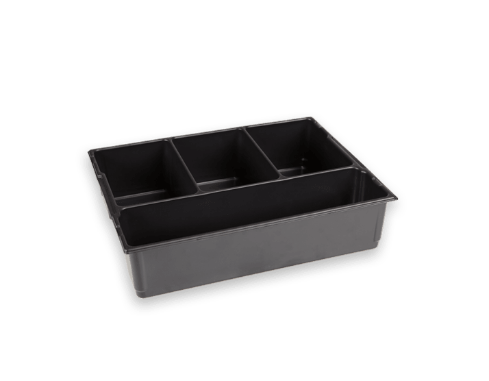 Kleinteileeinsatz mit 4 Mulden 136 - MELTEC GmbH