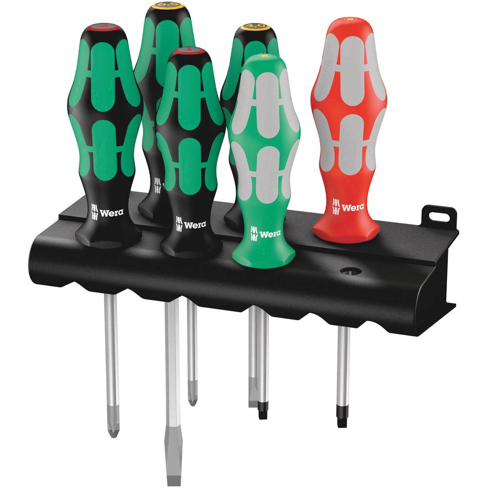 334/368/6 Schraubendrehersatz + Rack, 6‑teilig – MELTEC GmbH