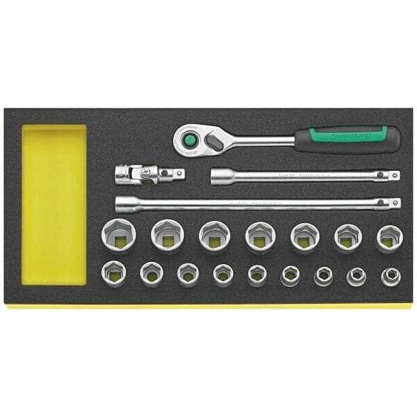 Steckschlüsselsatz Nr. TCS 456/16/4 MF QR - MELTEC GmbH