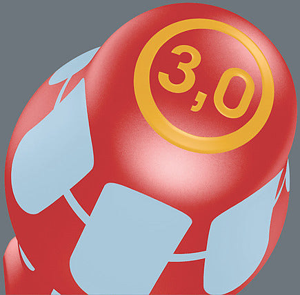 3160 i VDE-isolierter Schlitz-Schraubendreher, Edelstahl - MELTEC GmbH