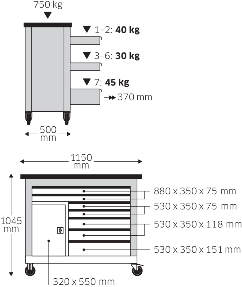 Werkbank Nr. WB 621 - MELTEC GmbH